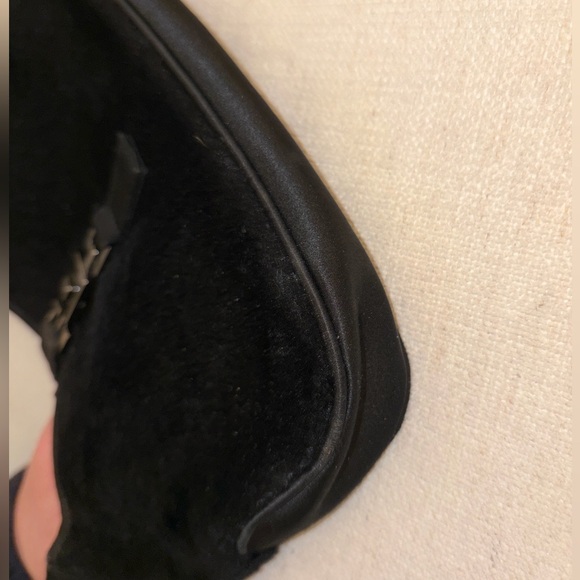 Vintage Gucci Pony Hair Mini Black Satin Jackie | Tom Ford Era - Picture 6 of 11